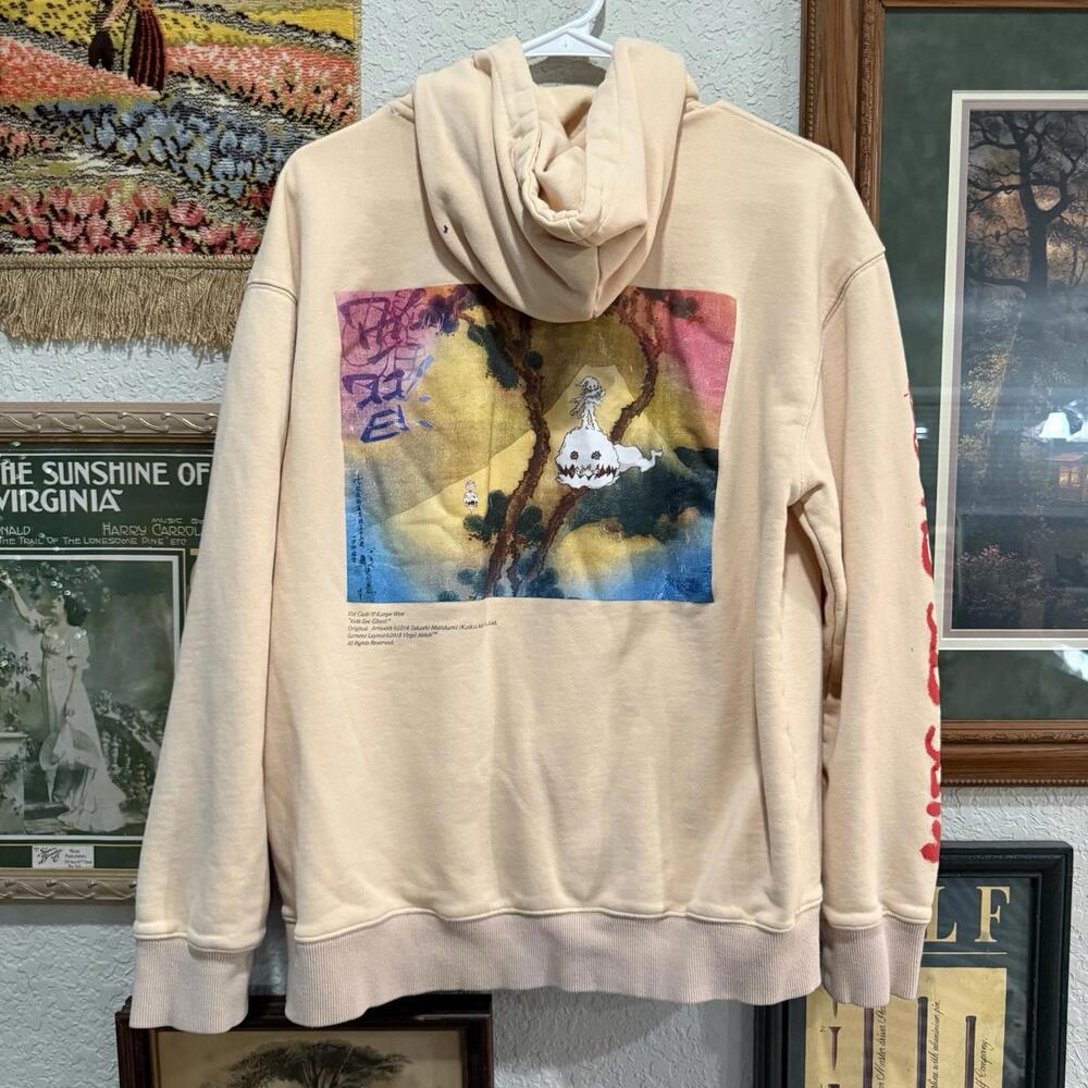 RARE Kanye West Kid Cudi‎ Virgil Murakami Kids See Ghosts Tour Merch Size Medium